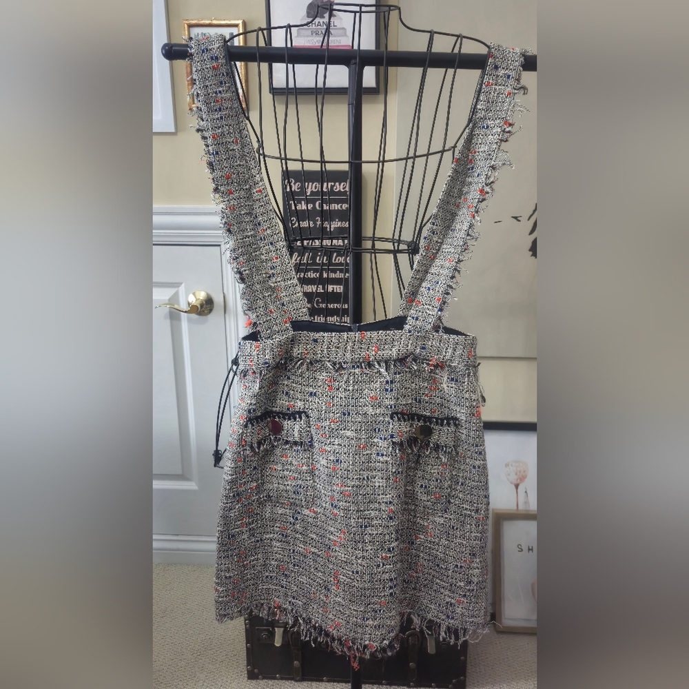 ZARA Tweed Skirt Jumper